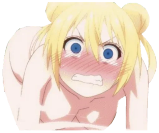 😖 Стикер «Chitoge (Nisekoi)» для Telegram