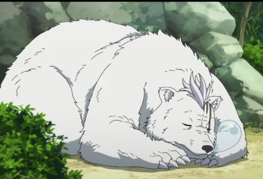 🐻 Стикер «Chiyu Mahou no Machigatta Tsukaikata» для Telegram