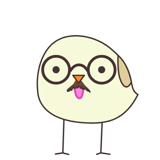 🥸 Стикер «чык чырык» для Telegram