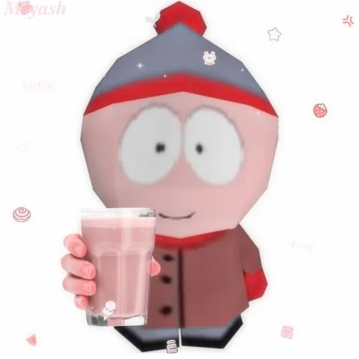 🥛 Стикер «Сасный парк» для Telegram