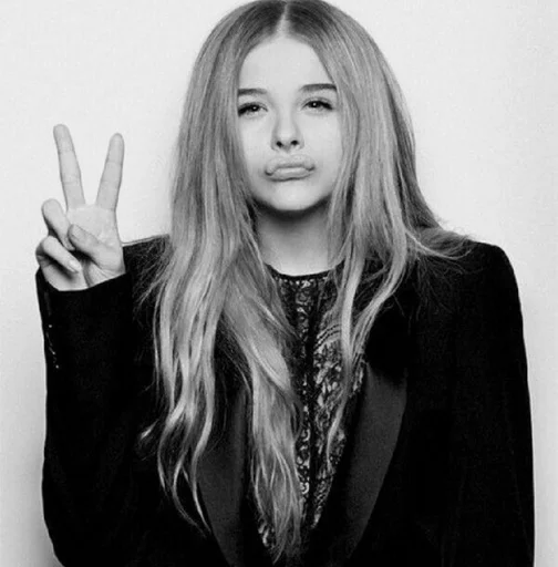 ✌️ Стикер «chloe grace moretz» для Telegram