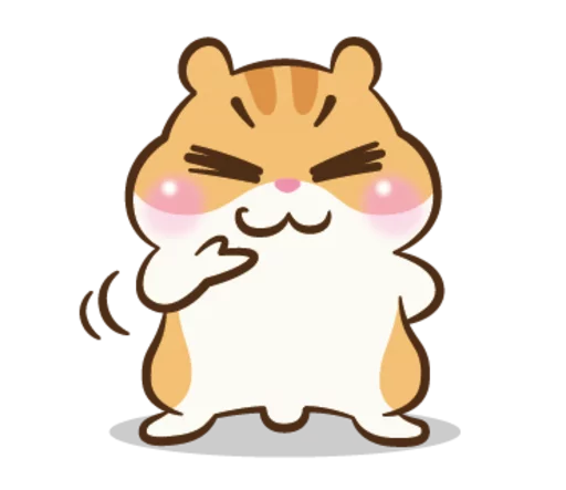 🤔 Стикер «Chloe the Hamster» для Telegram