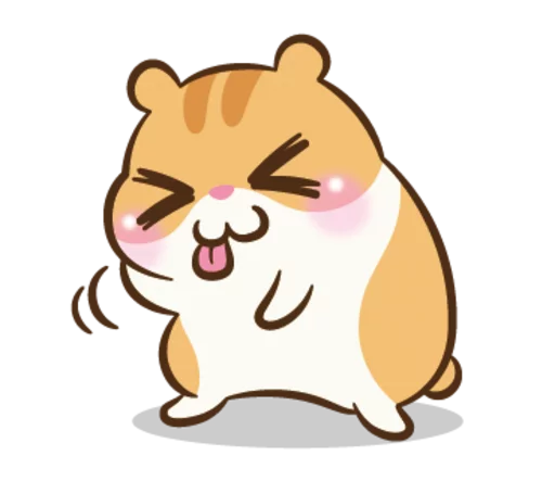😝 Стикер «Chloe the Hamster» для Telegram