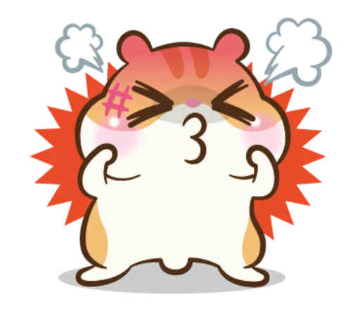 😤 Стикер «Chloe the Hamster» для Telegram