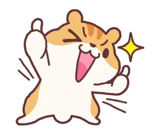 👍 Стикер «Chloe the Hamster» для Telegram