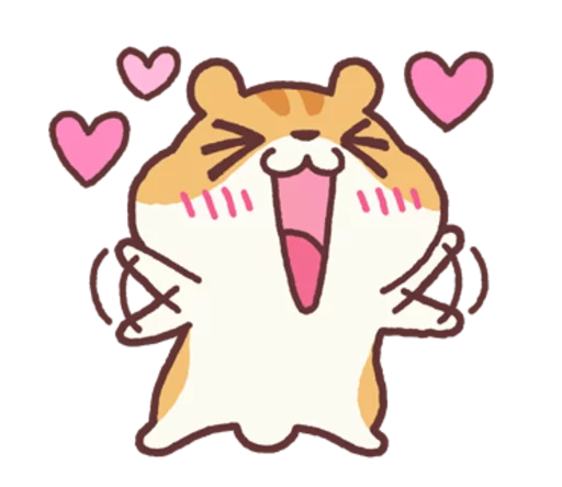 😍 Стикер «Chloe the Hamster» для Telegram