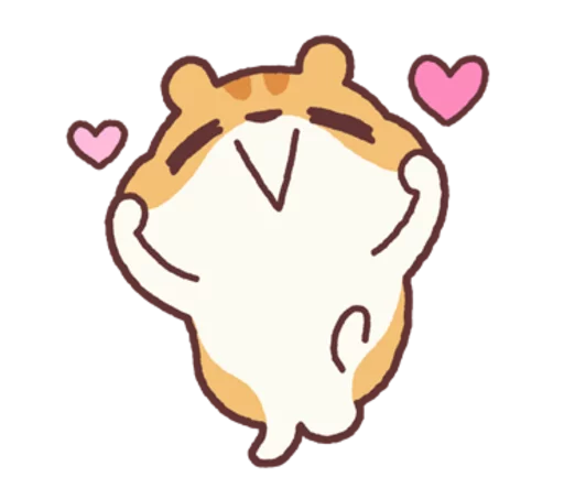 ❤ Стикер «Chloe the Hamster» для Telegram