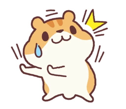 😥 Стикер «Chloe the Hamster» для Telegram
