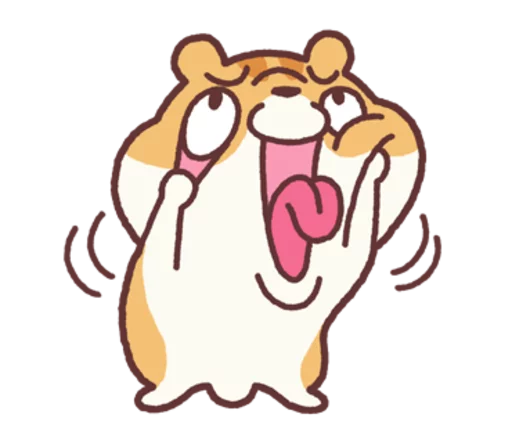 😛 Стикер «Chloe the Hamster» для Telegram