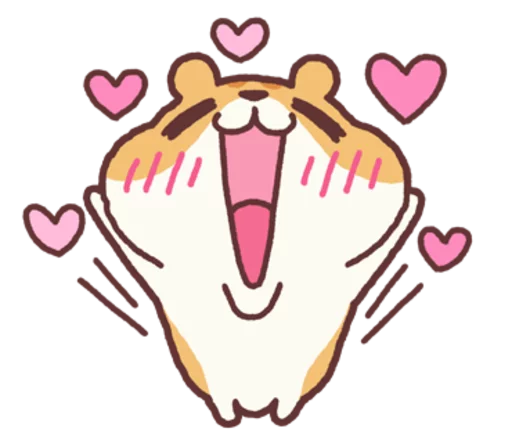 😍 Стикер «Chloe the Hamster» для Telegram