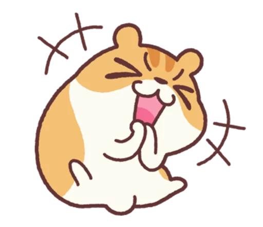 😆 Стикер «Chloe the Hamster» для Telegram