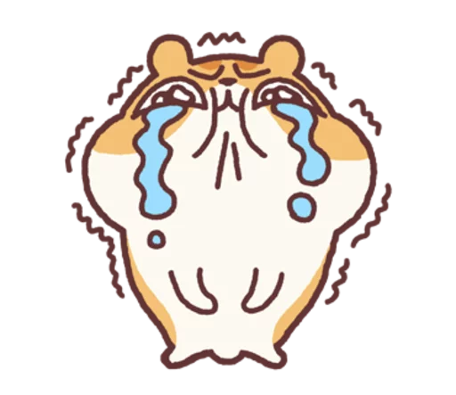 😭 Стикер «Chloe the Hamster» для Telegram