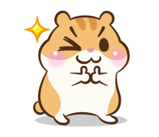 Стикерпак Chloe the Hamster для Telegram