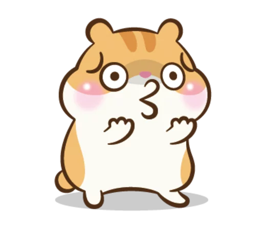 😗 Стикер «Chloe the Hamster» для Telegram