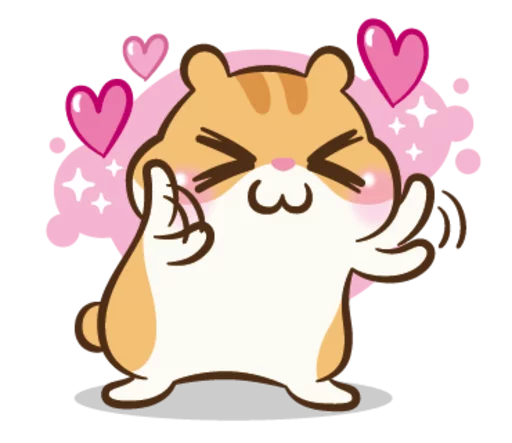 😍 Стикер «Chloe the Hamster» для Telegram