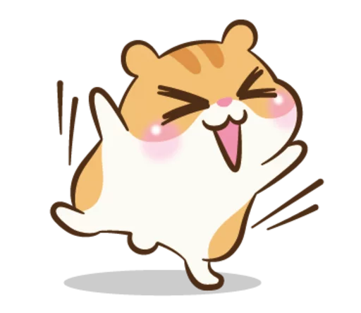 😆 Стикер «Chloe the Hamster» для Telegram