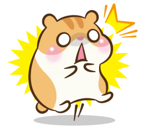 😯 Стикер «Chloe the Hamster» для Telegram