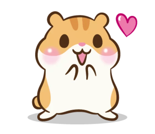 ❤ Стикер «Chloe the Hamster» для Telegram