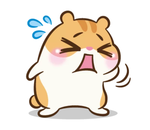 😖 Стикер «Chloe the Hamster» для Telegram