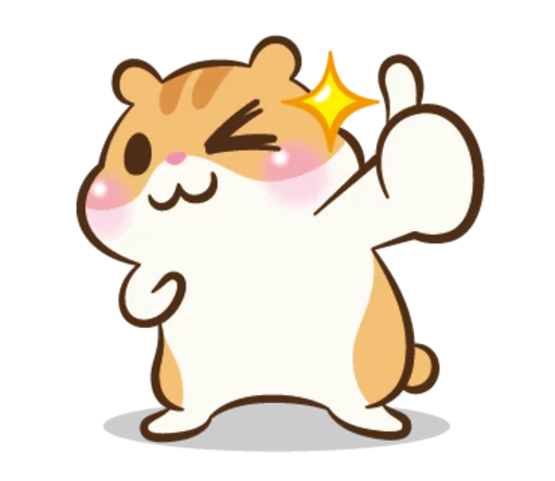 👍 Стикер «Chloe the Hamster» для Telegram