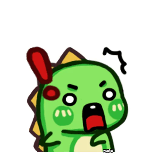 😵 Стикер «Chobosaurus» для Telegram