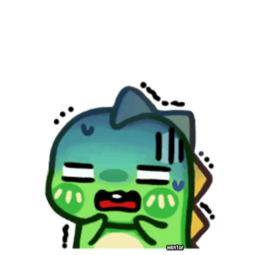 😱 Стикер «Chobosaurus» для Telegram