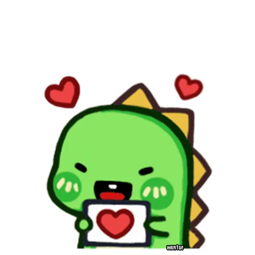 😍 Стикер «Chobosaurus» для Telegram