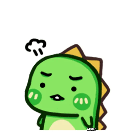 😠 Стикер «Chobosaurus» для Telegram