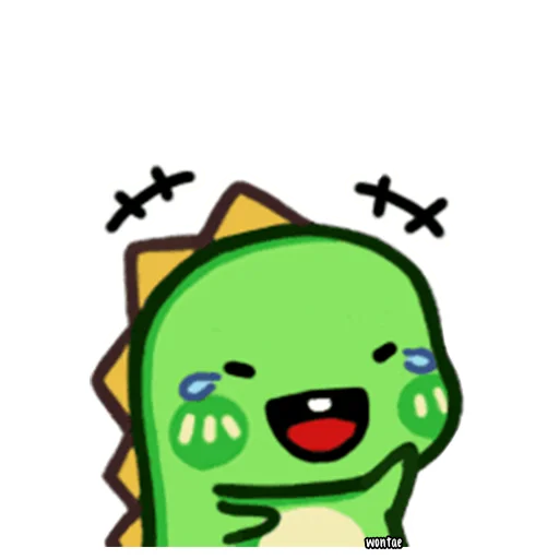 😆 Стикер «Chobosaurus» для Telegram