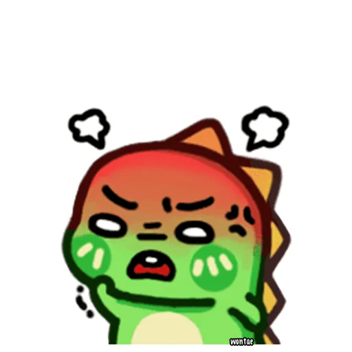 😠 Стикер «Chobosaurus» для Telegram