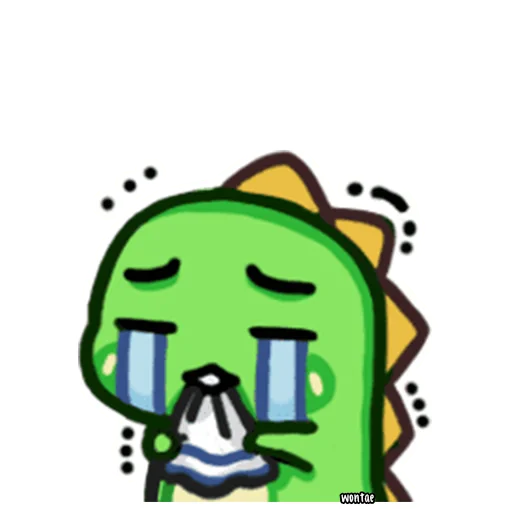 😭 Стикер «Chobosaurus» для Telegram