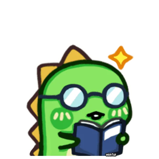 🤓 Стикер «Chobosaurus» для Telegram