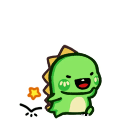 😆 Стикер «Chobosaurus» для Telegram