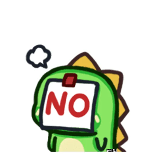 😒 Стикер «Chobosaurus» для Telegram