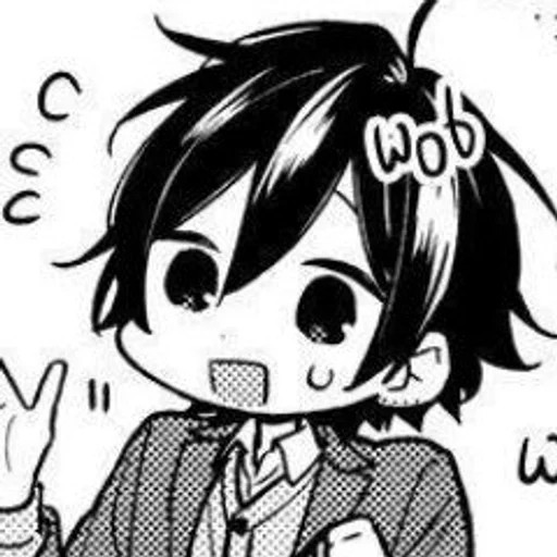 ✨ Стикер «Izumi Miyamura» для Telegram