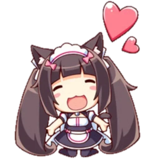 💗 Стикер «Chocola» для Telegram