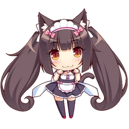 😺 Стикер «Chocola» для Telegram
