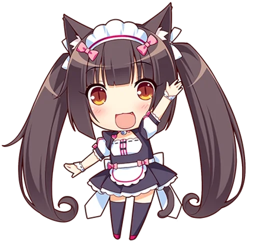 🍫 Стикер «Chocola» для Telegram