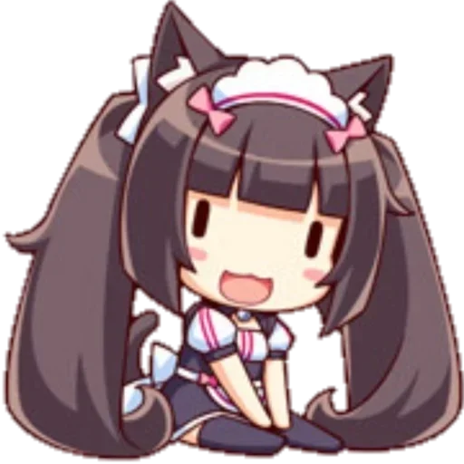😃 Стикер «Chocola» для Telegram