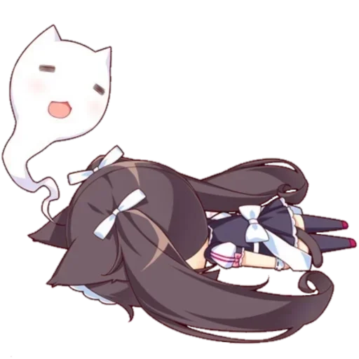 😴 Стикер «Chocola» для Telegram