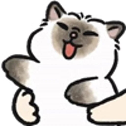 😊 Эмодзи «Клавиши и коты» для Telegram