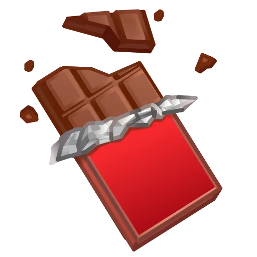 🍫 Эмодзи «Смайлики Шоколадная жизнь» для Telegram