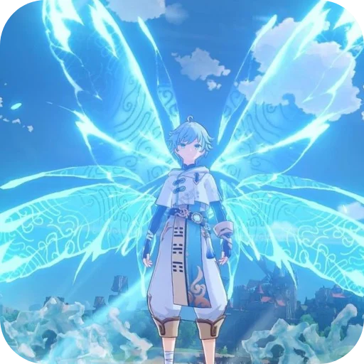 🦋 Стикер «Chongyun» для Telegram