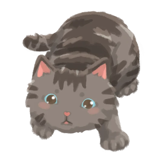 😦 Стикер «Chonky Orenji Mood» для Telegram