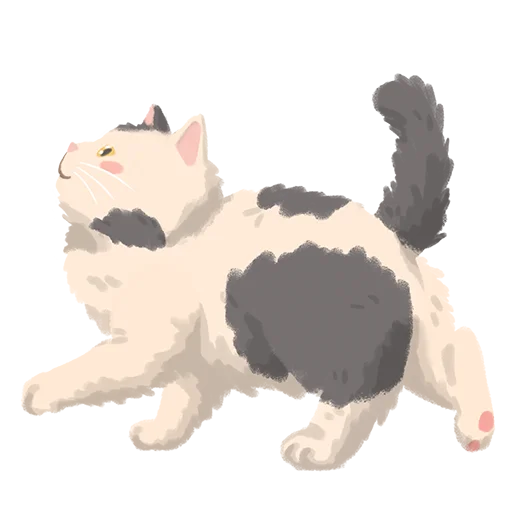 🐄 Стикер «Chonky Orenji Mood» для Telegram