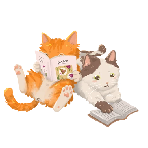 📖 Стикер «Chonky Orenji Mood» для Telegram