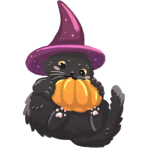 🎃 Стикер «Chonky Orenji Mood» для Telegram