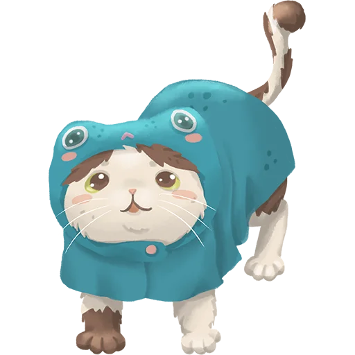 🌧 Стикер «Chonky Orenji Mood» для Telegram