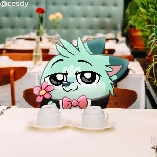 😉 Стикер «Персонажи ВК в жизни» для Telegram