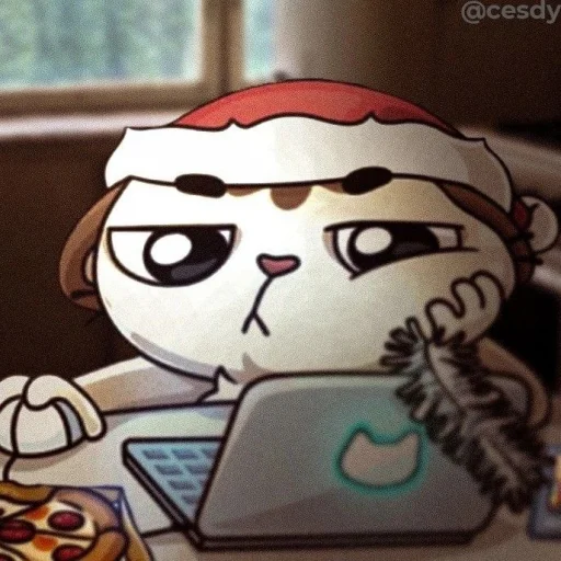 💻 Стикер «Персонажи ВК в жизни» для Telegram
